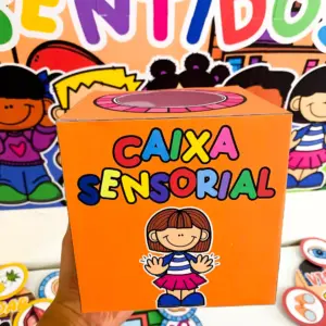 Kit para trabalhar o tema “Cinco Sentidos”