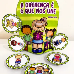 Luva Musical A diferença é o que nos une