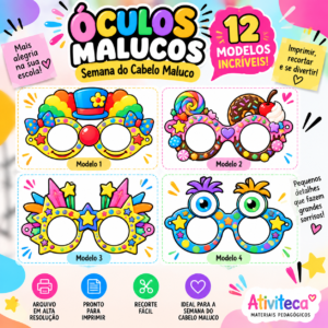 🎉👓 ÓCULOS MALUCOS – DIVERSÃO GARANTIDA! 👓🎉