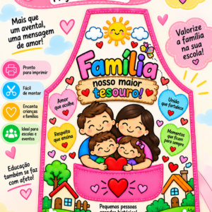 💖 AVENTAL – PROJETO DA FAMÍLIA 💖