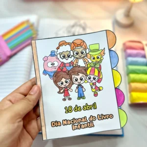Livrinho Dia Nacional do Livro Infantil.